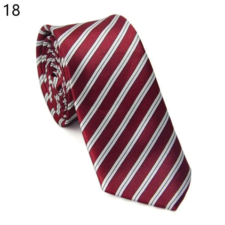 Corbata Sexy con estampado de notas de leopardo, corbatas sedosas y estrechas, delgada Corbata lisa, corbatas simples y elegantes, corbatas Unisex de ,: Marfíl