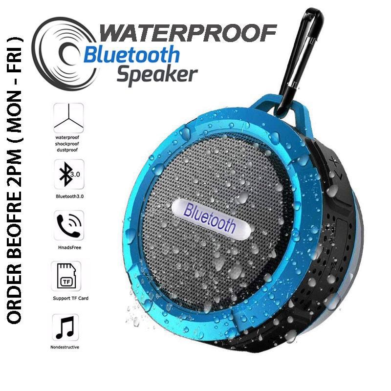 Draagbare Waterdichte Draadloze Mini Bluetooth Speaker Super Bass Met Ingebouwde Microfoon Micro Sd Tf Card Ondersteuning Bellen Functie