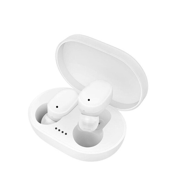 Tws Bluetooth 5.0 Oortelefoon Noise Cancelling Fone Headset Met Microfoon Handsfree Oordopjes Hifi Draadloze Gaming Headsets Airbuds Oordopjes: white