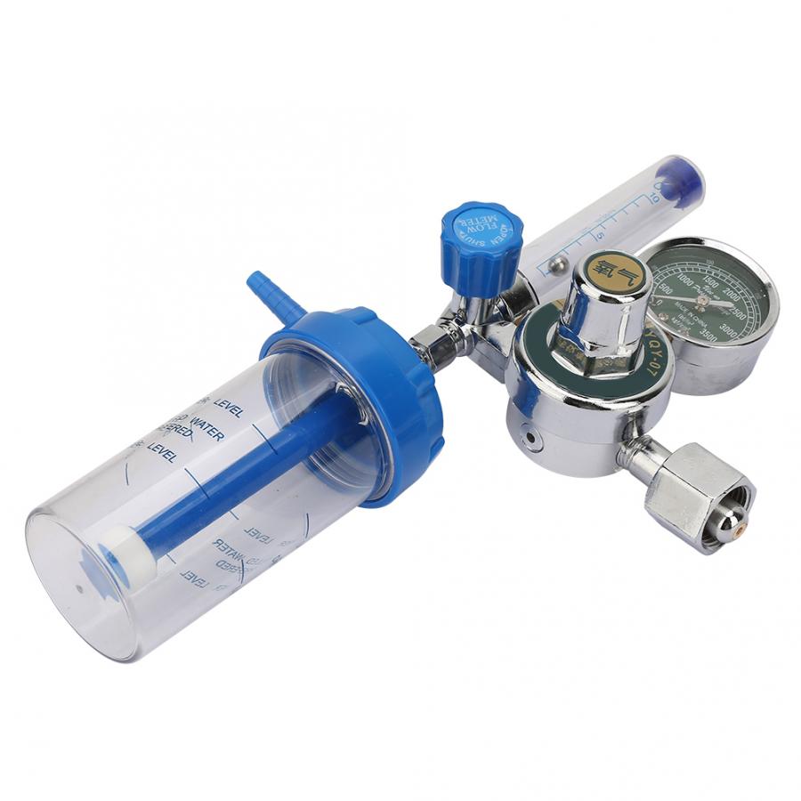 0-100mpa Luchtstroom Regulator Professionele Zuurstof Gas Drukregelaar Gauge Meter