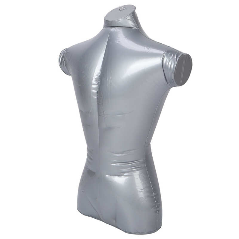 Male Inflatable Mannequins Model Upper Body Clothing Window Display Rack for Clothing Display PVC Half Body Male Model Mannequin