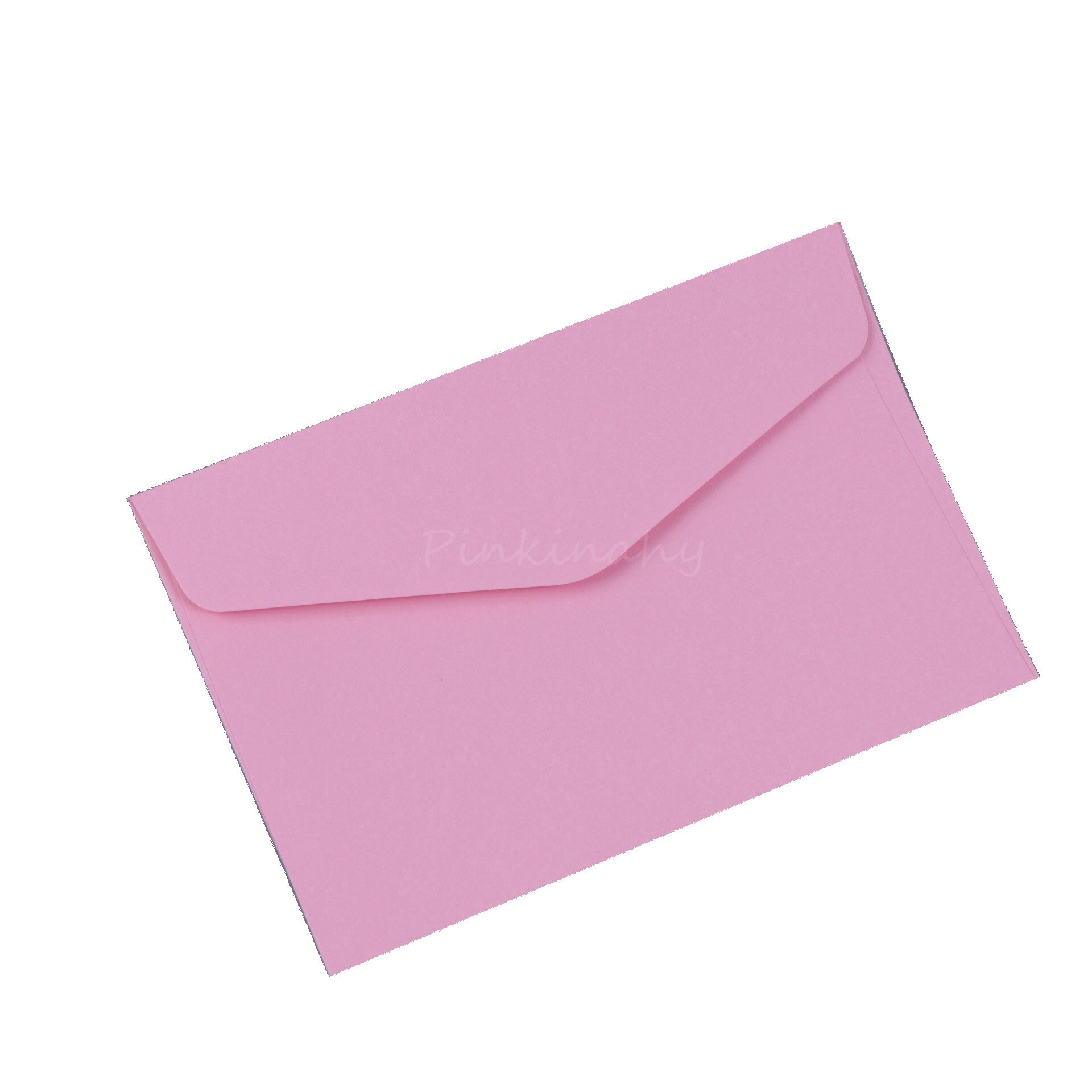 Enveloppes Kraft couleur bonbon solide, 10 pièces, jolies Mini enveloppes pour carte Scrapbooking, carte d&#39;invitation de fête de mariage, cartes de vœux,: Pink 10pcs