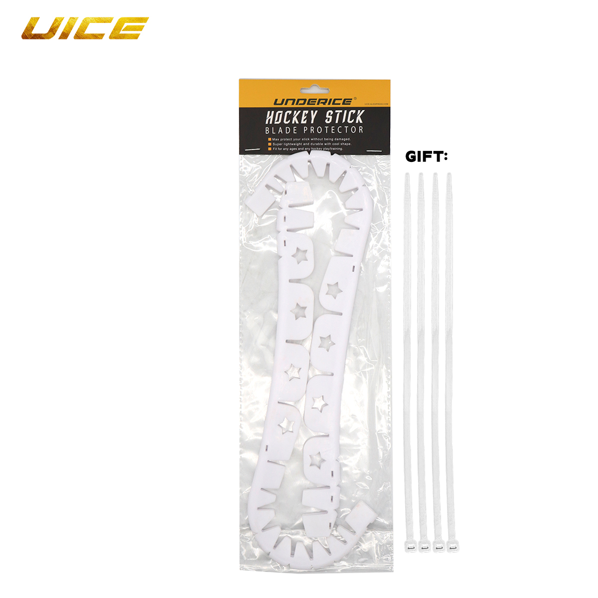 Hockeystickbladbeschermer, ijshockeysticktape voor training, pp-materiaal, hockeystickaccessoires: Donker kaki