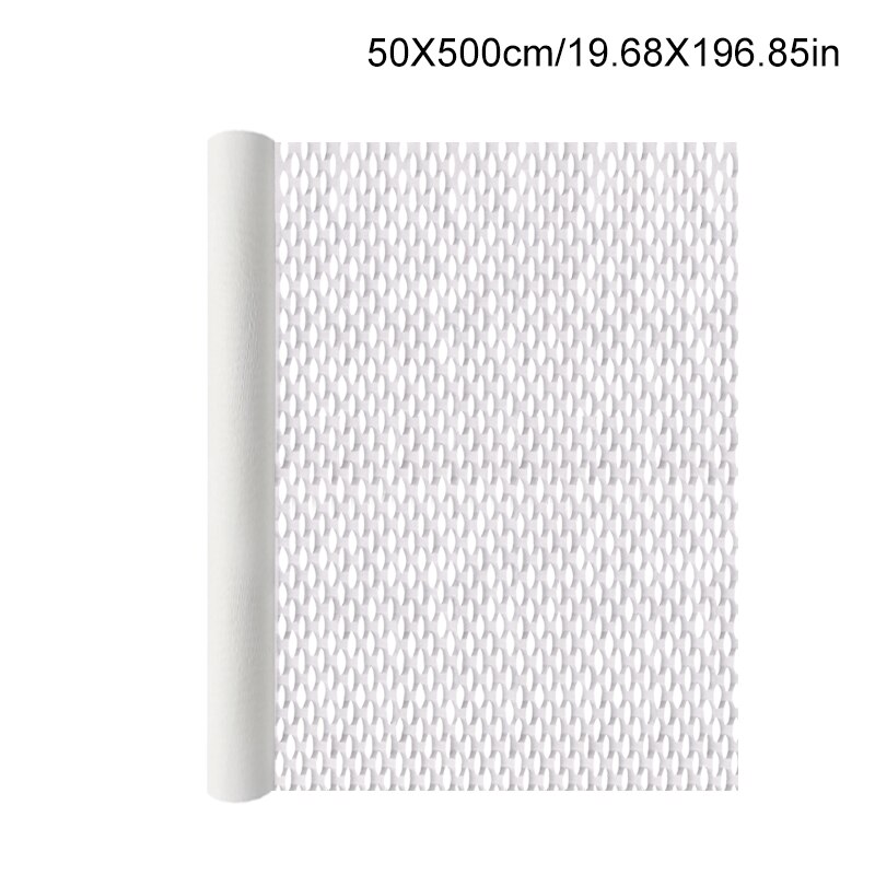 Papel tisú para embalaje, manualidades de negocios, envoltura de flores, Vintage, Vellum, marrón, Arte en bruto, suministros de floristería: White50cmx500cm