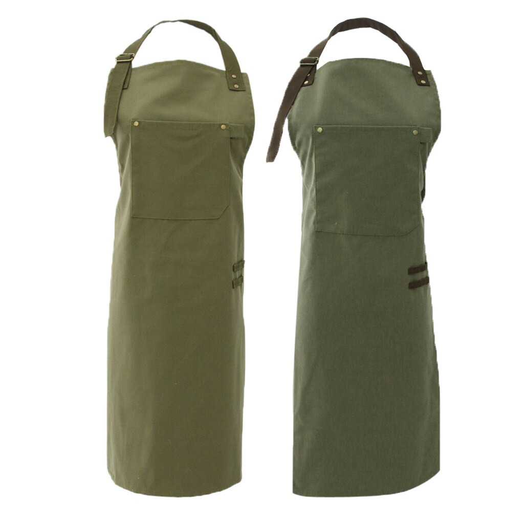 Canvas Artist Smocks Garden Apron Multip... Grandado