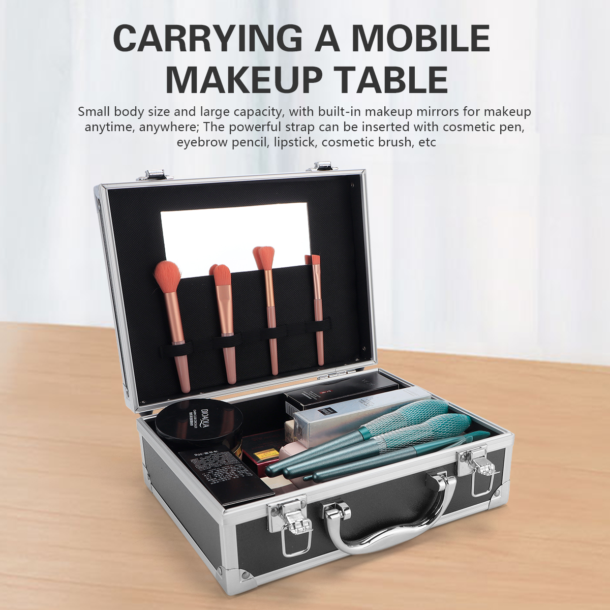 Barbertop Barber Tool Salon Hairdressing Accessories Case Carrying Highcapacity Travel Box Styling Tools