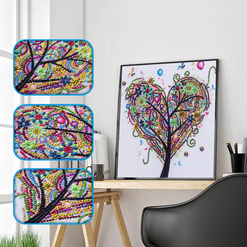 Special Shape Diamond Painting DIY 5D Part Diamond Cross Stitch Kit Crystal Rhinestone embroidery Art: 12