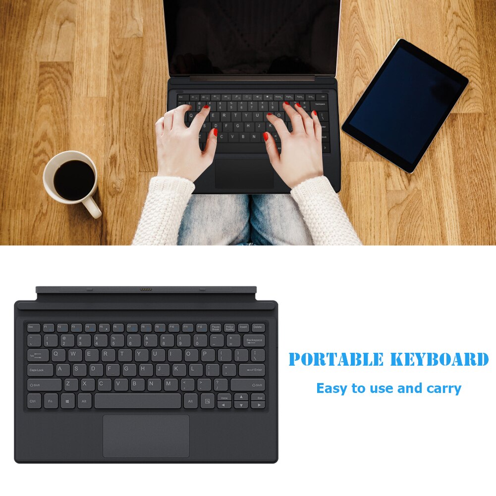 Draagbare Tablet Toetsenbord Magnetische Draadloze Toetsenbord Voor Chuwi Ubook 11.6 Inch