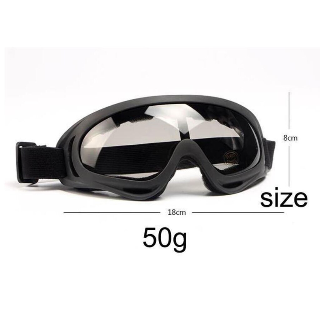 1 Uds gafas de viento Unisex Anti-niebla gafas de motonieve para Skate motocicleta Snowboard gafas de seguridad antisalpicaduras