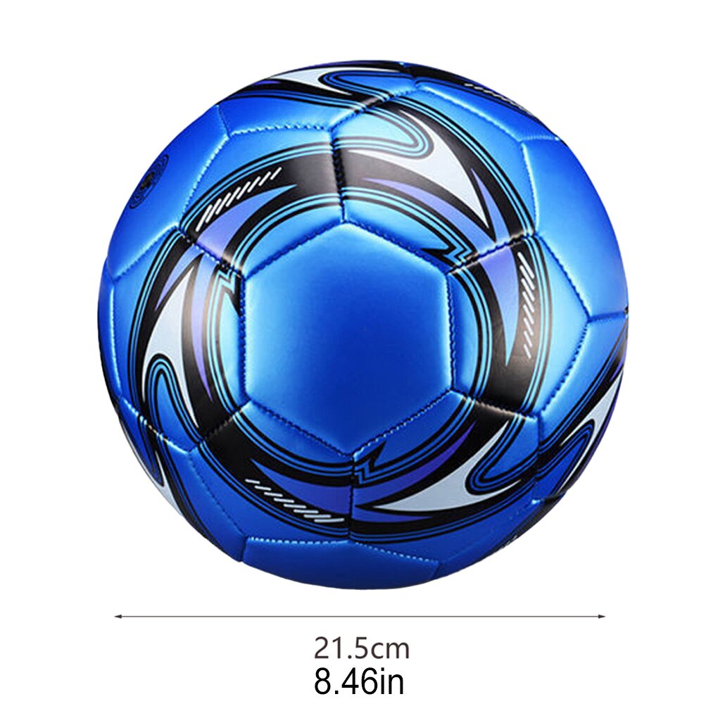 Pu leather football ball, adult school professional footballs, size e 5 outdoor portable training sport white