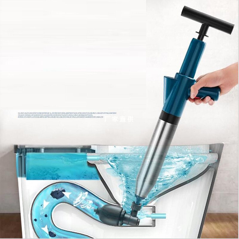 Puissant drague pneumatique pour égouts et toilettes, appareil de nettoyage de canalisations et d&#39;égouts à haute pression