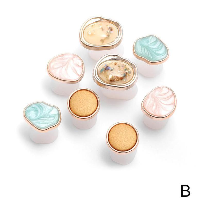Silikon tonåring separator fot kuddar hemma salong diy applicering gereedschap design accessoire manikyr nail art ped  t9 v 5: Ljusgrön