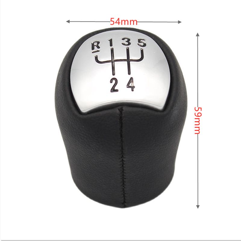 Pommeau de levier de vitesse chromé MT, 5 vitesses, pour Renault Megane Clio II 2 MK2 172 182 RS Sport