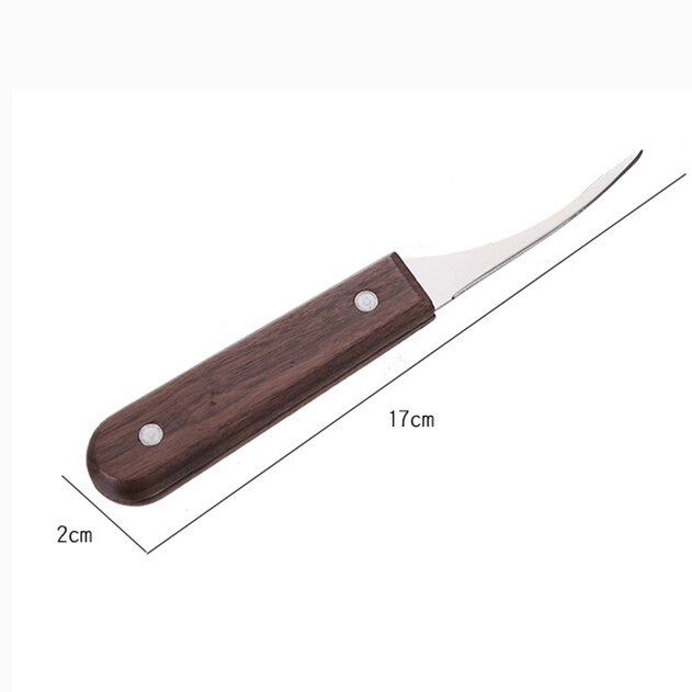 Rustfrit stål rejer line kniv hummer fisk rengøring rejer tarme skære kniv åben rejer ryg praktisk værktøj til skaldyr