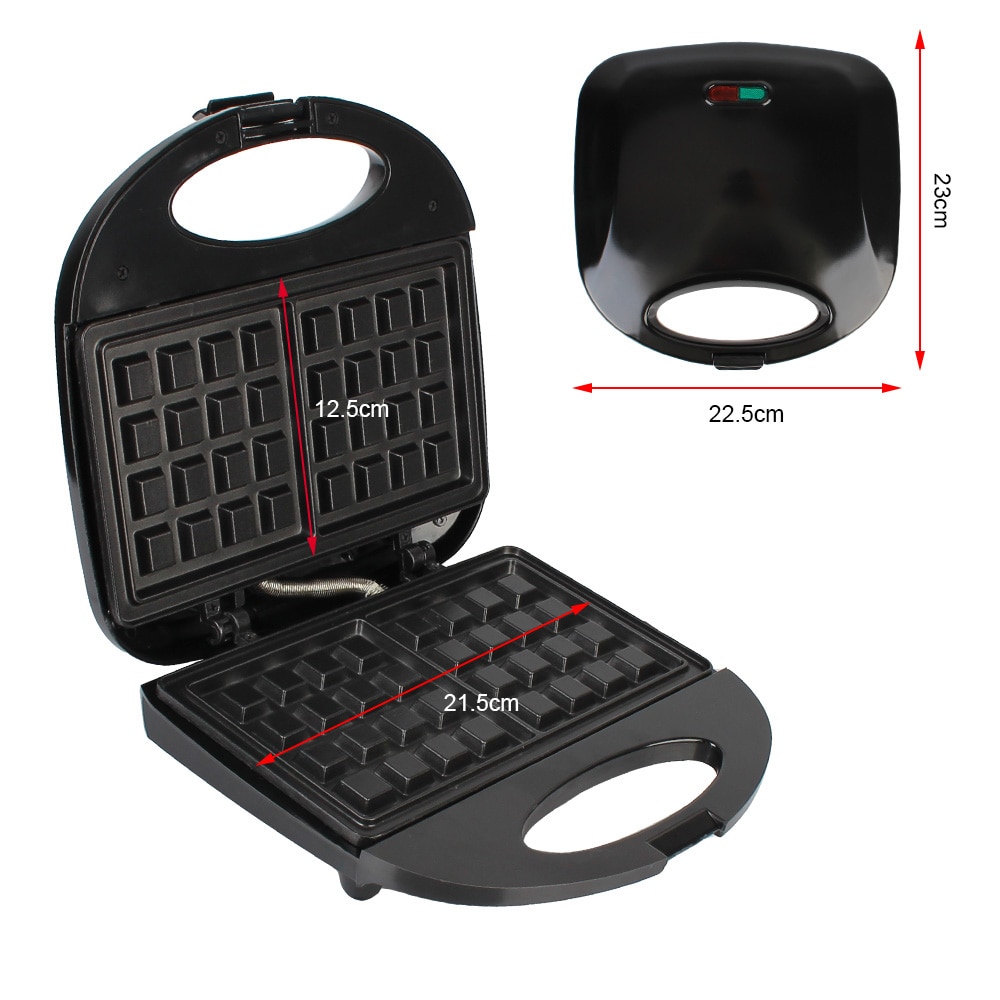 Gaufrier électrique 750W, prise ue, four à œufs, gâteau, petit déjeuner, poêle à gaufres