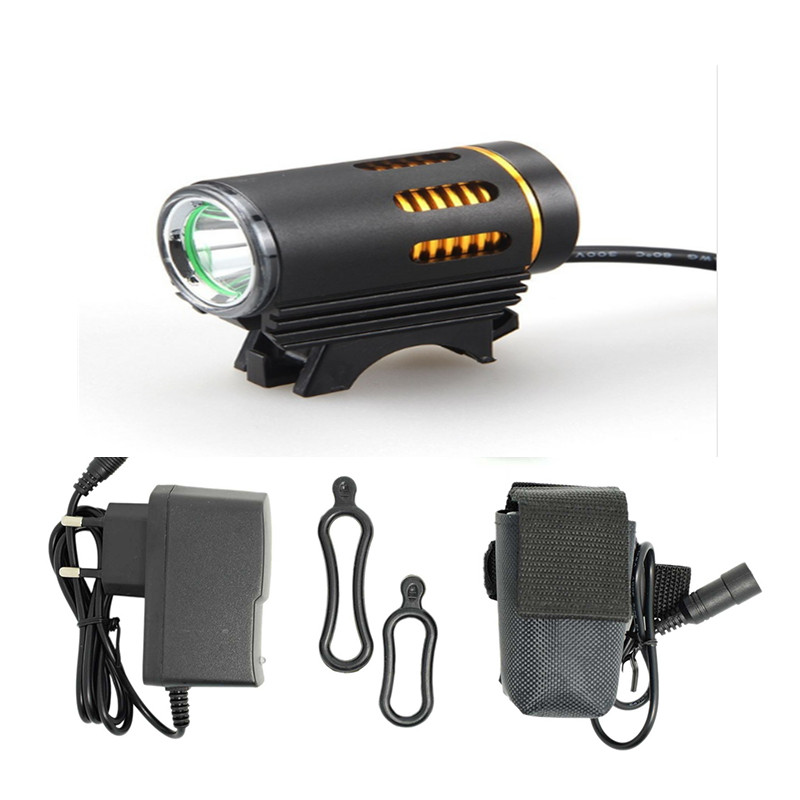 WasaFire XM-L2 LED Fahrrad Licht 3000lm Ultra Helle MTB Straße Fahrrad Vorderseite Lichter Mini Kopf Lampe 4 Modi Radfahren Scheinwerfer lampen: mit 6400mah Batterie
