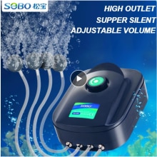 Regulating Fish Tank oxygen-increasing pump mute machine small oxygen-making machine for fish farming aquarium air pump