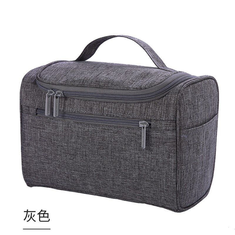 Frauen Reisen Taschen Kosmetik machen-hoch Tasche Toilettenartikel fallen Große Kapazität Waschen Tasche Organizer Lagerung Beutel/DURCH: Grau