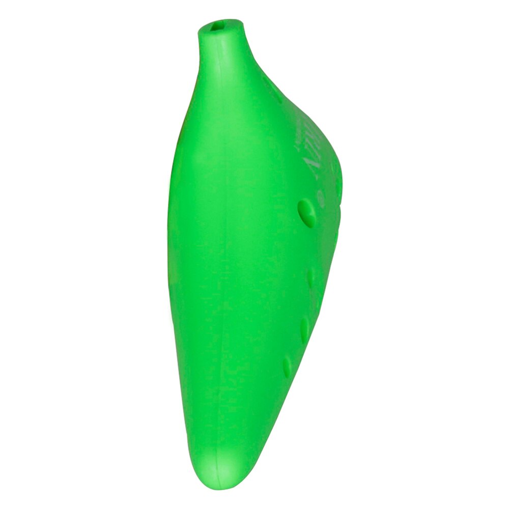 12 Gaten C Ocarina Muziekinstrument Met Opbergtas Abs Materiaal Ocarina Klassieke Ocarina Alto C Abs Ocarina Voor Beginner (Groen: Green