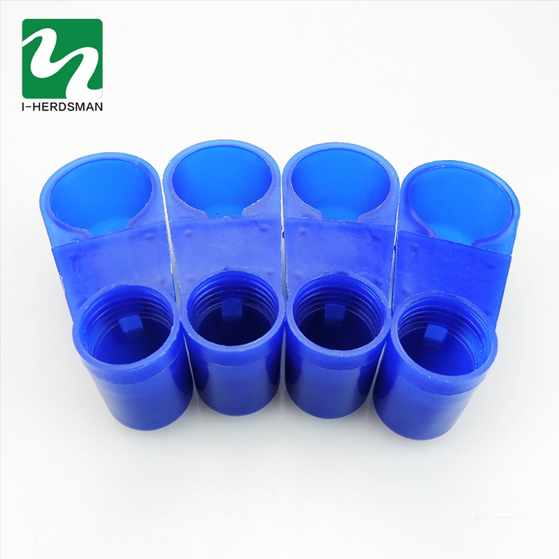50 Set plastic Blue Drinking cup Bird feeding trough Water bowl Products Bird equipment Bird Cage Accessories