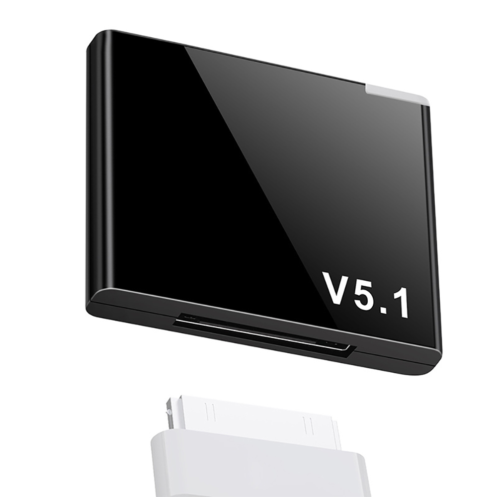 30-pins Bluetooth 5.1 audio-ontvanger A2DP muziek mini draadloze adapter voor iPhone iPod 30-pins jack analoge luidspreker