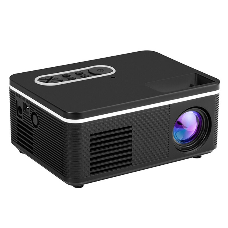 Projector S361 400 Lumens 1080P Household Parent-Child Portable Projector Mini LED TV: color4