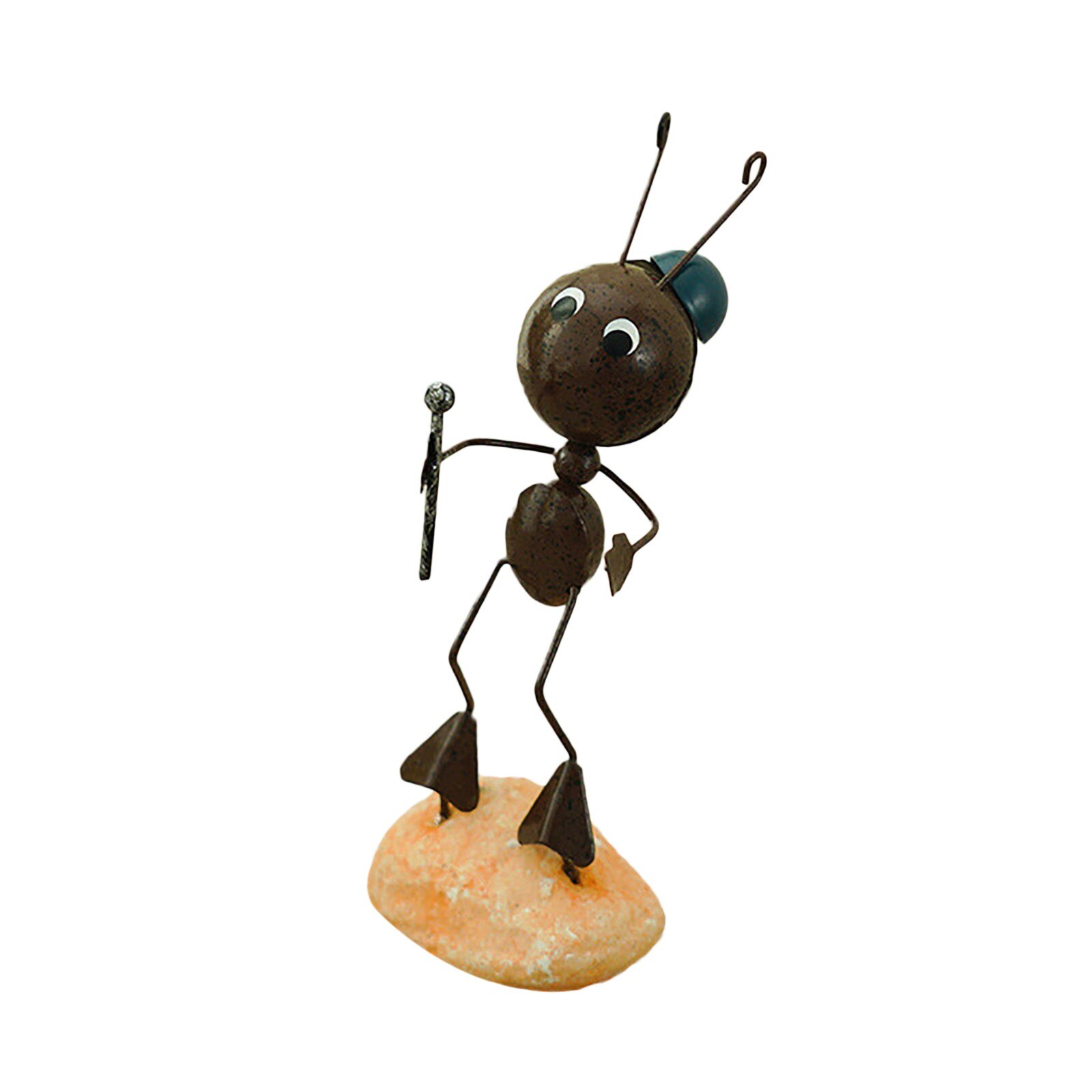 Mier Beeldje Elegante Standbeeld Home Ornament Cartoon Model Tafel Decoratie Slaapkamer Woonkamer Kantoor Bar Mini Leuke Iron: D