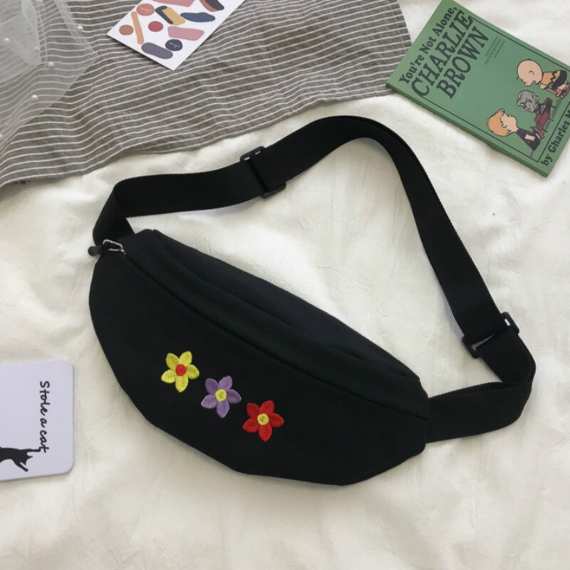 Delle nuove Donne di Modo Marsupi Unisex Casual Multifunzionale della Tela di Canapa Fanny Pack Multi Sacchetto Della Cinghia Del Sacchetto Della vita Degli Uomini del Pacchetto di Stampa Petto borsa