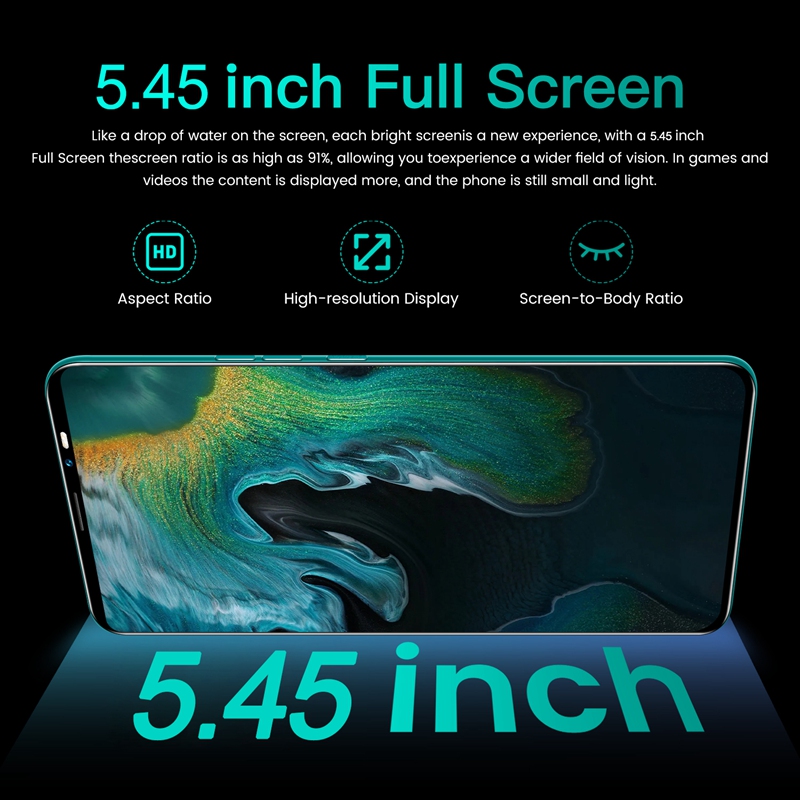 Rino4 Pro-teléfono inteligente MTK6572, pantalla de 5,45 pulgadas, doble núcleo, 512MB de RAM + 4GB de ROM, tarjeta Dual, modo de reposo, Android 4,4, enchufe europeo