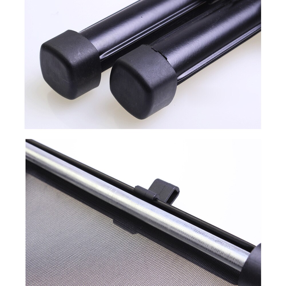 40x45cm Universal Automatic Retractable Shades Roller Blinds Sun Block with Suction Cups Cover Curtain And Durable