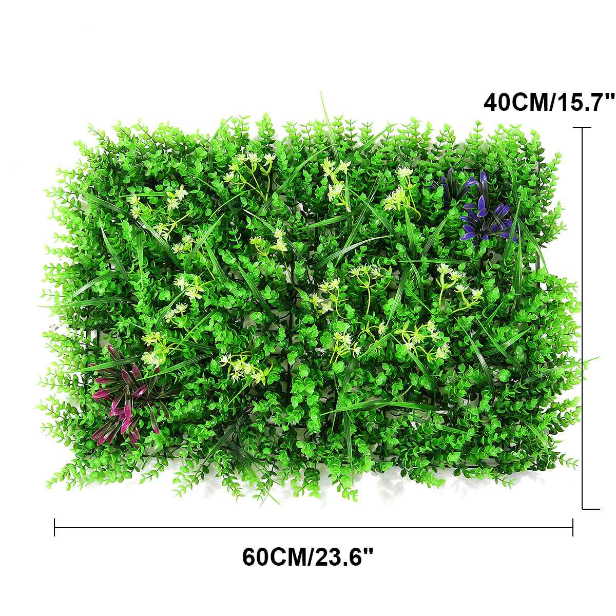 40x60cm Artificial Green Plant Lawns Carpet for Home Garden Wall Landscaping Green Plastic Lawn Door Shop Backdrop Image Grass