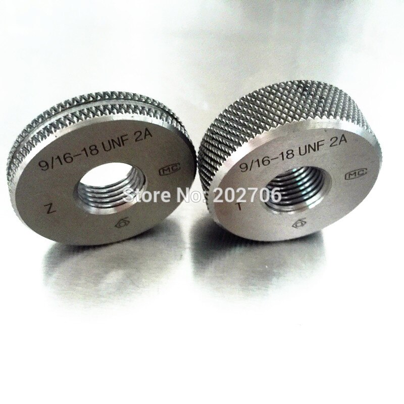 G 1/2-14 UNF 2A thread ring gage 2A thread ring gauge Go-No Go Gages 2pcs/set