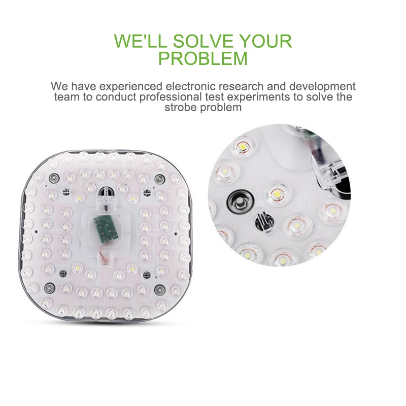 LED Module Mini Panel Light Lamp Bulb Tube 12W 18W 24W 36W Indoor Light Source Spotlight Replace Ceiling Light