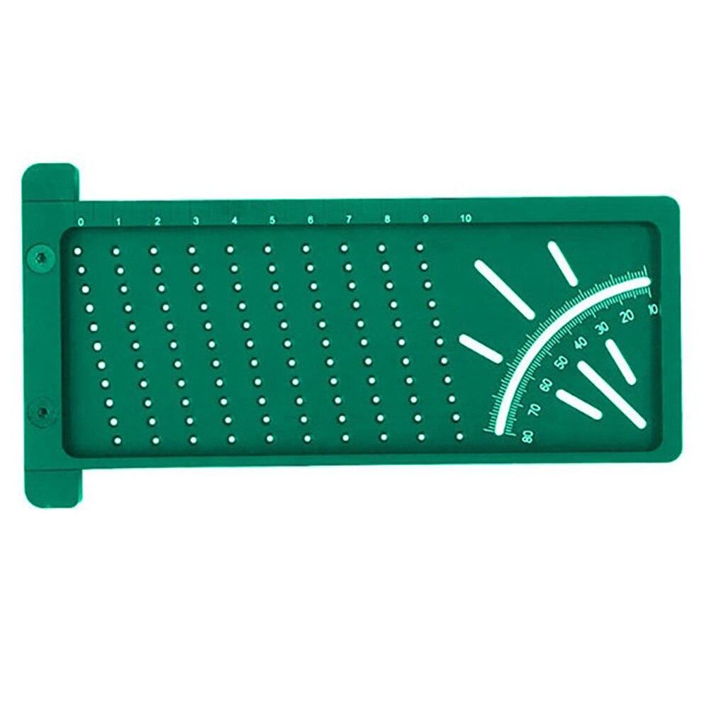 ABEDOE plastikowa precyzyjna obróbka drewna skryba znak linia miernik t-rodzaj przechodzić-na zewnątrz linijka Cieśla pomiar narzędzie pomiarowe: zielony