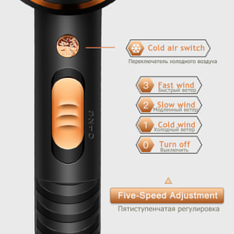 Kemei 4000W Föhn Professionele Elektrische Föhn Sterke Power Föhn /Cold Air Kappers Blow Haar Drogen gereedschap