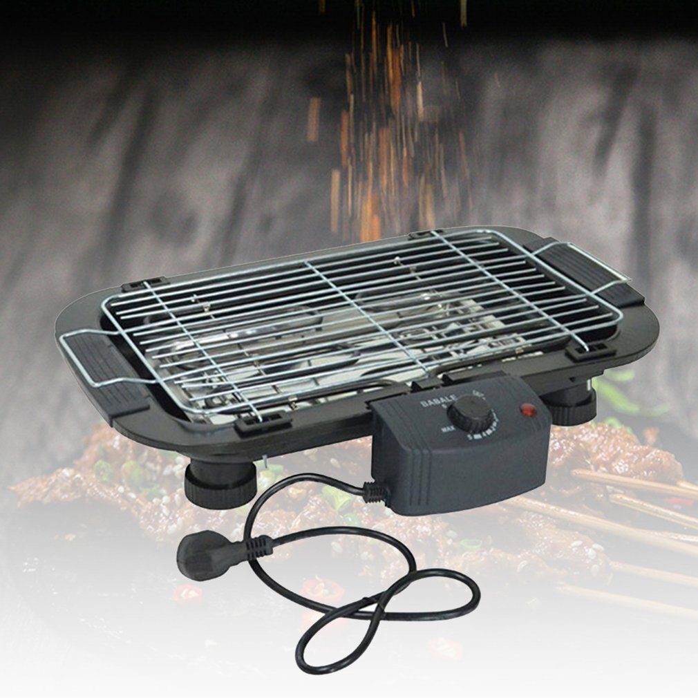 Portable Outdoor Smokeless Barbecue Grill Pan Gas Household Non-Stick Gas Stove Plate BBQ Barbecue Tool