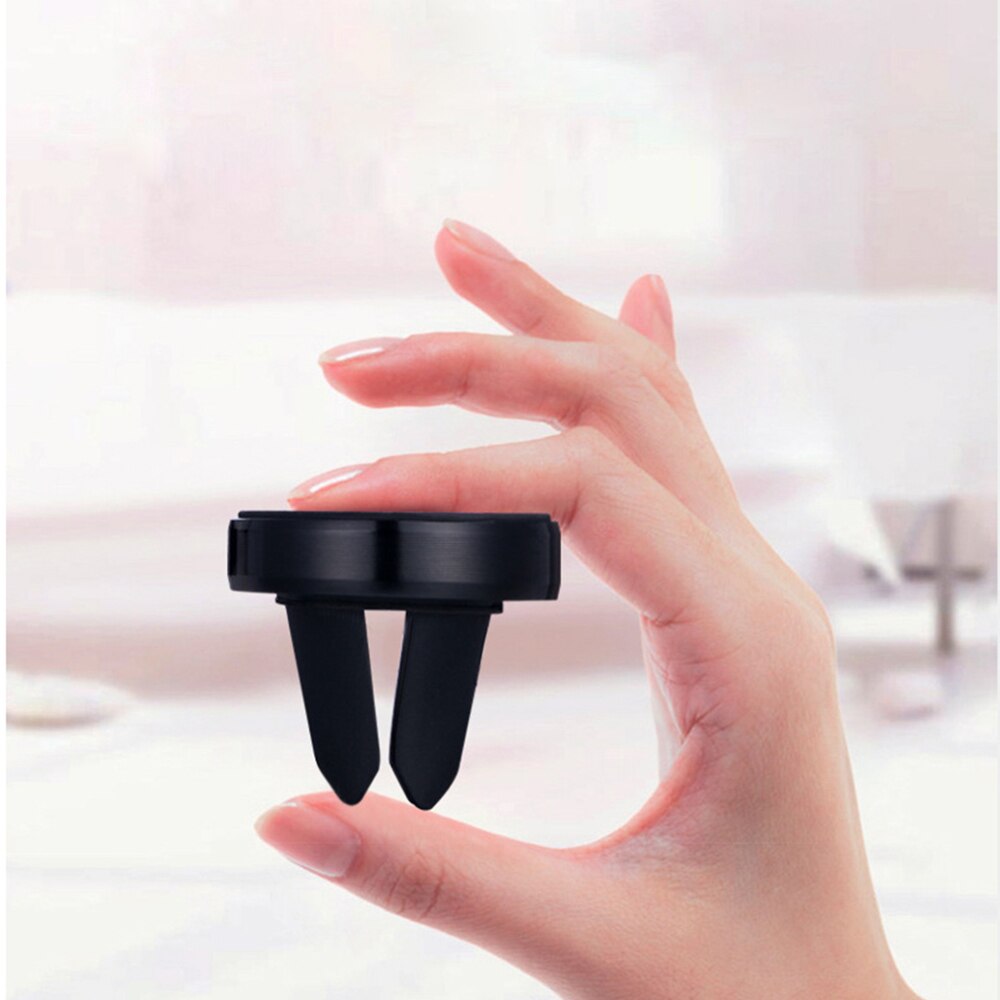 Luftventil holder mobiltelefon holder navigation magnetisk bilholder 360 metal mini magnet beslag smartphone stativ magnet holder