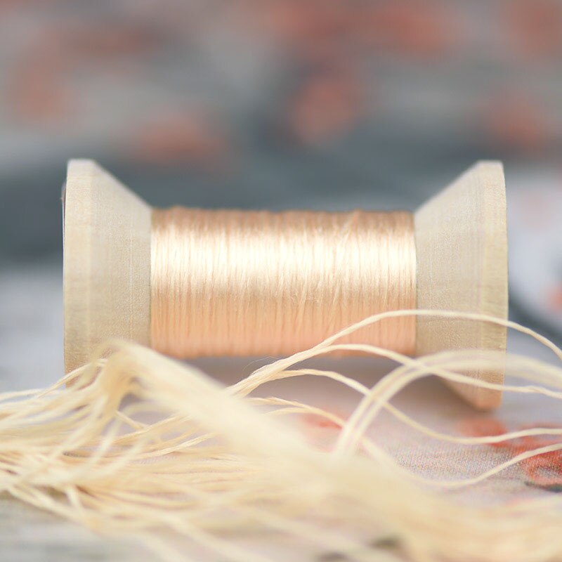 Reddish brown embroidery thread/practical mini spool/suzhou embroidery thread /DIY common thread: 2
