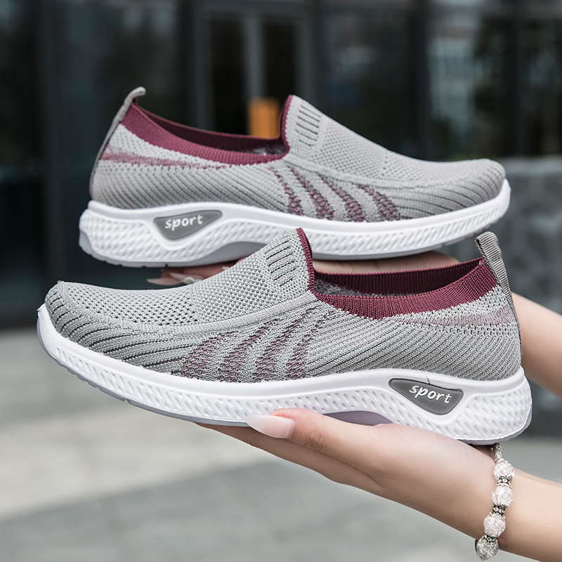 Sportskor dam bekväma löparskor storlek 50 platta sneakers dam sporterbjudanden svarta canvas sneakers träningsskor