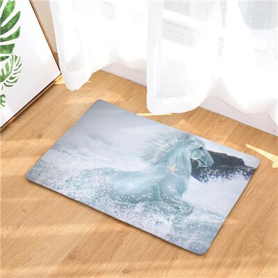 Welcome Mats 9S tyles Horse Print Doormats Bathroom Kitchen Carpet Home Floor Mats Living Room Anti-Slip Rug 40X60 50X80cm: 4 / 50x80cm