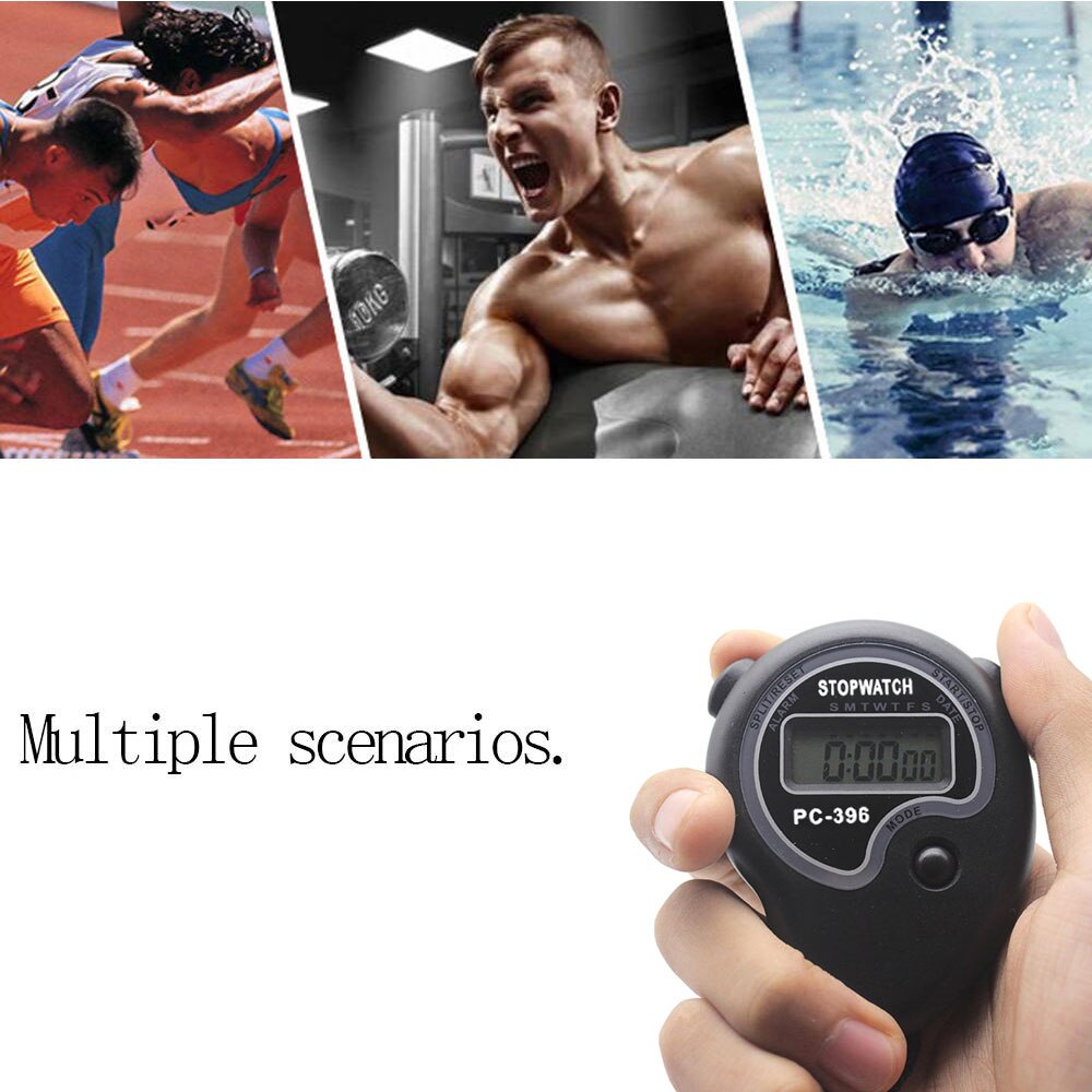 Stopwatches Multi-Function Waterproof Electronic Digital Chronograph Time Stopwatch Timer for Sports