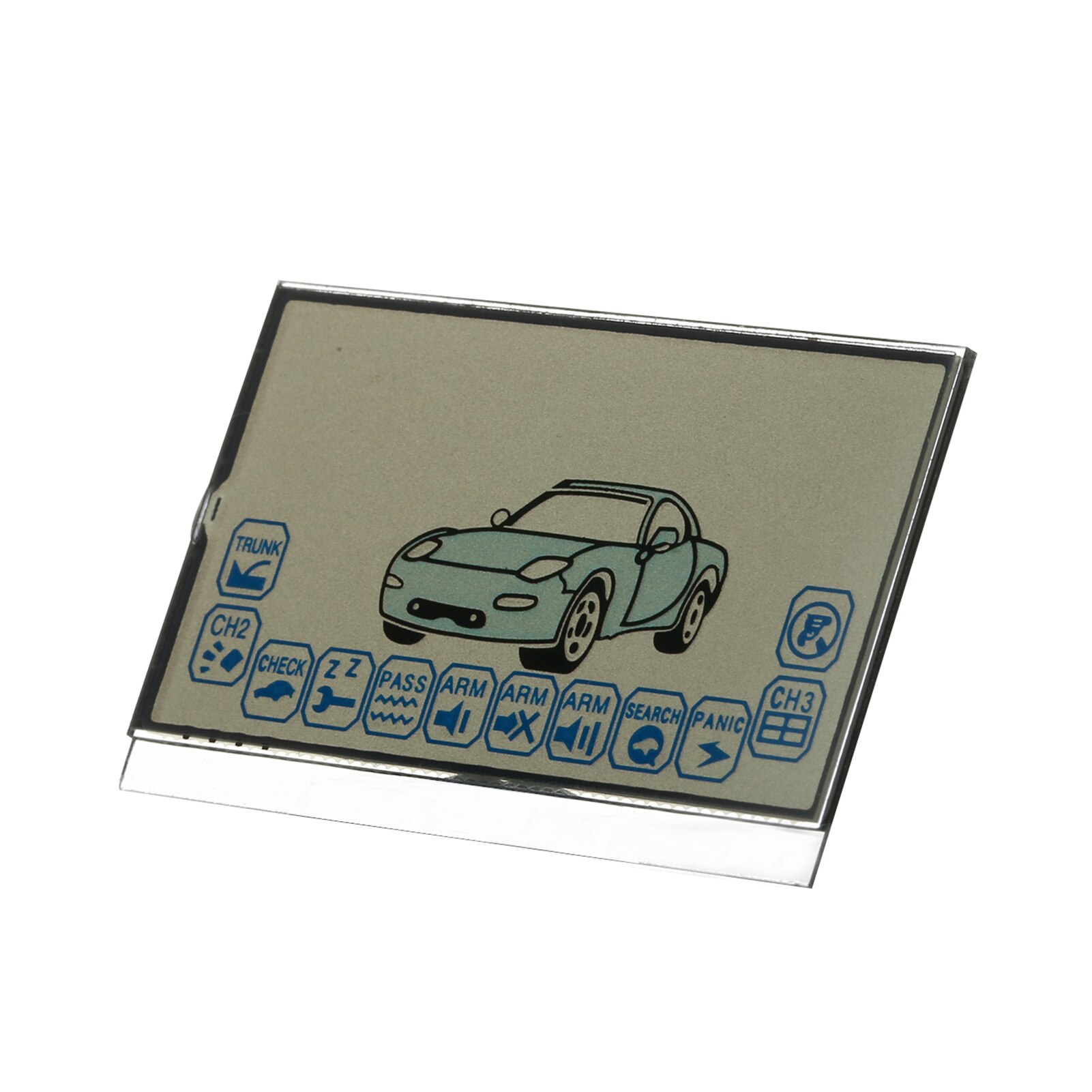 A6 LCD Display Screen for Two way Car Alarm System Starline A6 lcd Remote Control Key Fob Keychain