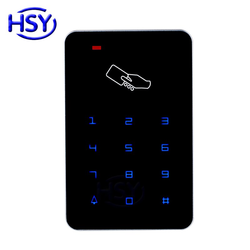 HSY Touch Keypad Standalone Access Control RFID EM Card Entry Lock Door Keyboard Controller System