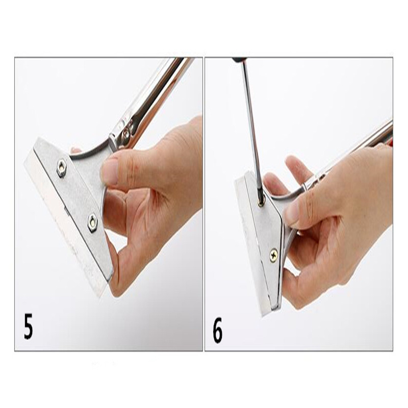 Portátil de limpieza pala cuchilla práctica raspador limpiador de azulejos superficie pegamento Residual pala herramientas de mano