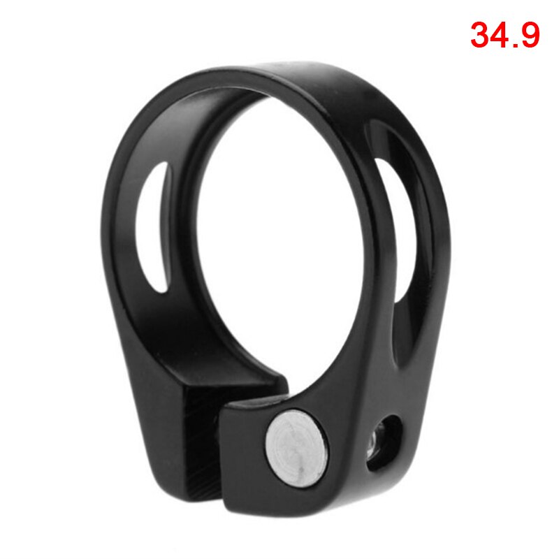 Aluminiumlegering fiets zadelpenklem 31.8/34.9mms fietsonderdelen fiets zadelpen buisklem mtb mountainbike racefiets zadelklemmen: Ywod 12-bk34.9