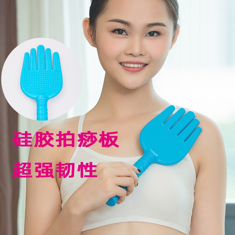 Kieselsäure Gel Meridian klopfen Platte Gesunde klopfen Palme Palme Typ Ältere Massage Fünf Finger Masaj Aletleri Masage Quiropraxia T3064XBE
