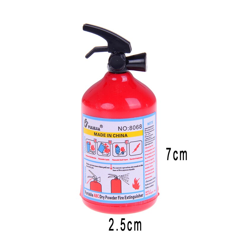 1Pc Fire Extinguisher Plastic Stationery Pencil Sharpener Student Kids Pencil Sharpener