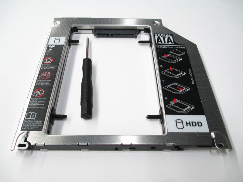 Para Apple MacBook Pro MD101 MD102 MD103 MD104 2nd HDD SDD Disco Duro caddy