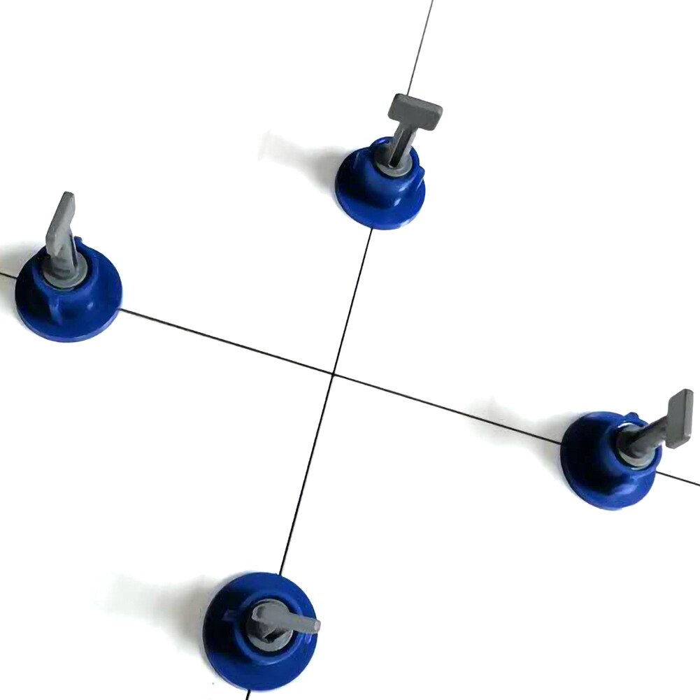 50 stks herbruikbare tegel spacers leveler t-lock floor tool leveling positionering systeem kit kopen? | Korting tot 25