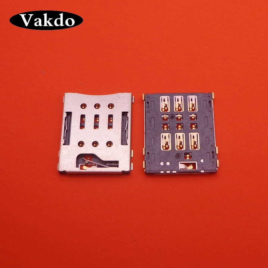1 pc Voor Sony Xperia XA F3111 F3112 C5 E5563 E5553 Enkele Sim Card Reader Slot Socket Kaarthouder Connector slot Onderdelen Lade
